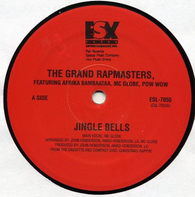 The Grand Rapmasters – Jingle Bells / Deck The Halls (VLS) (1992) (FLAC + 320 kbps)