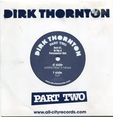 Dirk Thornton – Yesterday’s News / Run (VLS) (2007) (FLAC + 320 kbps)