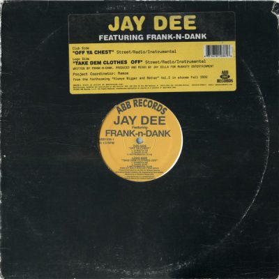 Jay Dee – Off Ya Chest (VLS) (2002) (FLAC + 320 kbps)
