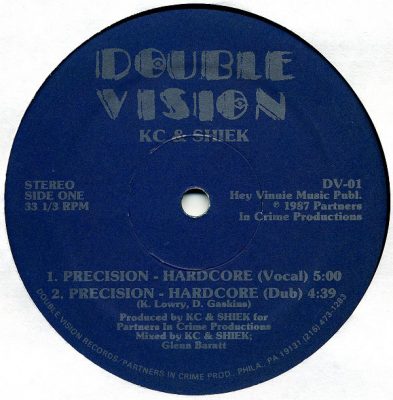KC & Shiek – Precision – Hardcore (VLS) (1987) (FLAC + 320 kbps)