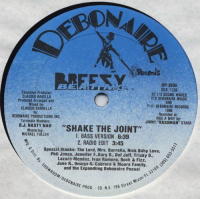 Breezy Beat MC – Shake The Joint (VLS) (1988) (FLAC + 320 kbps)