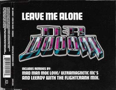 Dr. Dooom – Leave Me Alone + Remixes (CDM) (1999) (FLAC + 320 kbps)