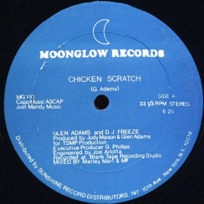 Glen Adams and D.J. Freeze – Chicken Scratch (1983) (VLS) (FLAC + 320 kbps)