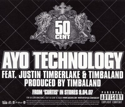 50 Cent – AYO Technology (CDS) (2007) (FLAC + 320 kbps)