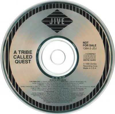 A Tribe Called Quest – Bonita Applebum (Promo CDM) (1990) (FLAC + 320 kbps)