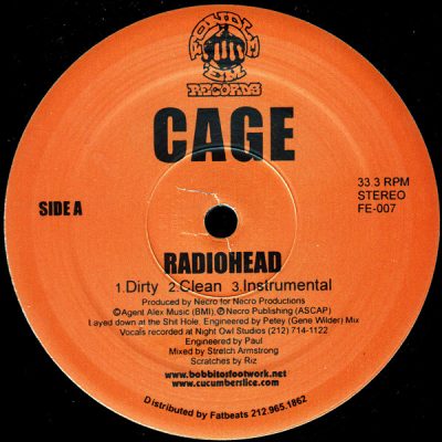 Cage – Radiohead (VLS) (1997) (FLAC + 320 kbps)