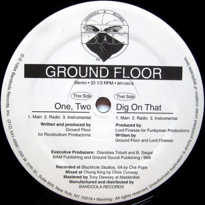Ground Floor – One, Two / Dig On That (VLS) (1994) (FLAC + 320 kbps)
