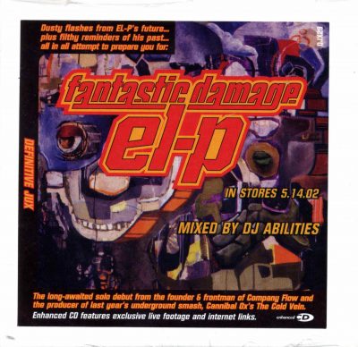 El-P – Fantastic Damage: URB Sampler (CD) (2002) (FLAC + 320 kbps)