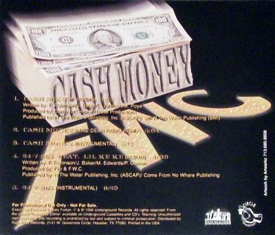 FWC – Cash Money (Promo CDS) (1998) (FLAC + 320 kbps)