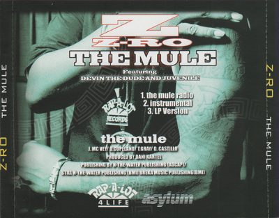 Z-Ro – The Mule (Promo CDS) (2004) (FLAC + 320 kbps)