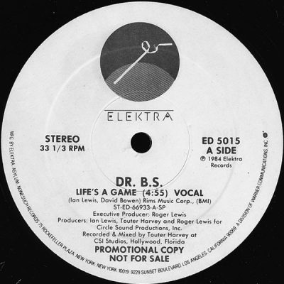 Dr. B.S. – Life’s A Game / Life’s A Bitch (VLS) (1984) (FLAC + 320 kbps)