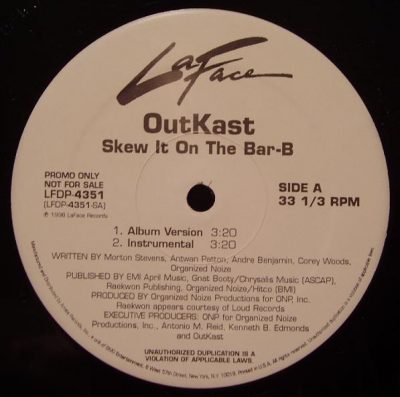 OutKast – Skew It On The Bar-B (Promo VLS) (1998) (FLAC + 320 kbps)