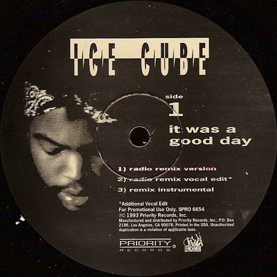 Ice Cube – It Was A Good Day (Promo VLS) (1993) (FLAC + 320 kbps)