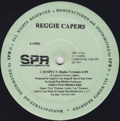 Reggie Capers – Suspect (VLS) (1997) (FLAC + 320 kbps)