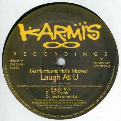 Da Hurricane Holla Macwell – Laugh At U (VLS) (1999) (FLAC + 320 kbps)