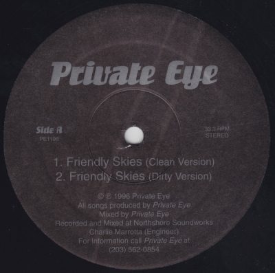 Private Eye – Friendly Skies (VLS) (1996) (FLAC + 320 kbps)
