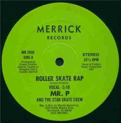 Mr. P And The Star Skate Crew – Roller Skate Rap (VLS) (1985) (FLAC + 320 kbps)