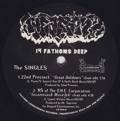 VA – 14 Fathoms Deep: The Singles EP (Vinyl) (1996) (FLAC + 320 kbps)