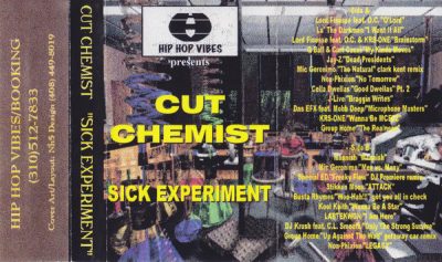 Cut Chemist – Sick Experiment (Cassette) (1995) (FLAC + 320 kbps)