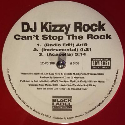 DJ Kizzy Rock – Can’t Stop The Rock (VLS) (1996) (FLAC + 320 kbps)