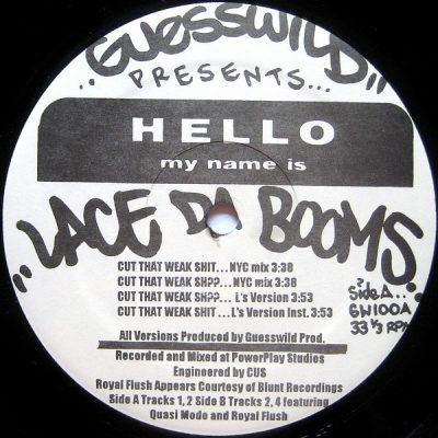 Lace Da Booms – Cut That Weak Shit / Ain’t No Secret (VLS) (1996) (FLAC + 320 kbps)