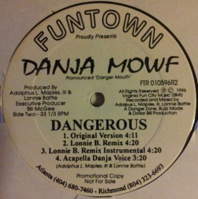Danja Mowf – Question / Dangerous (VLS) (1997) (FLAC + 320 kbps)