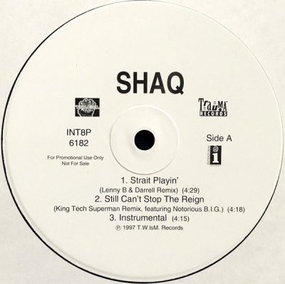 Shaquille O’Neal – Strait Playin’ (Promo VLS) (1997) (FLAC + 320 kbps)
