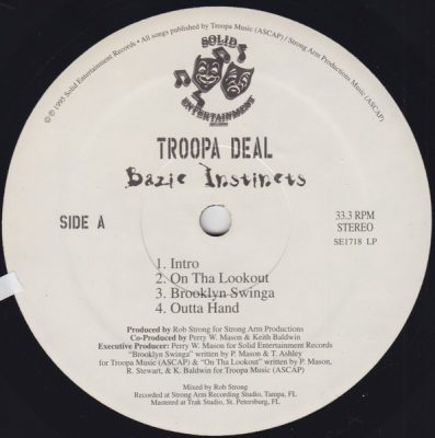 Troopa Deal – Bazic Instincts EP (Vinyl) (1995) (FLAC + 320 kbps)