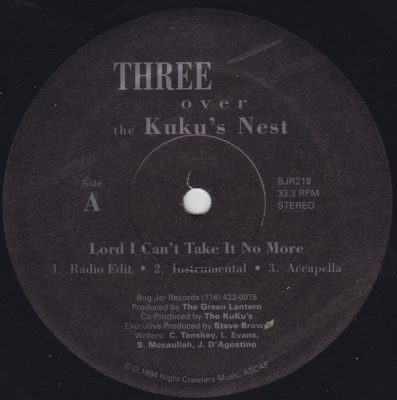 Three Over The Kuku’s Nest – Lord I Can’t Take It No More (VLS) (1994) (FLAC + 320 kbps)