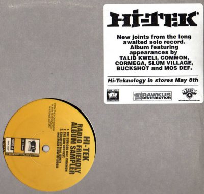 Hi-Tek – Radio Friendly Album Sampler (Vinyl) (2001) (FLAC + 320 kbps)