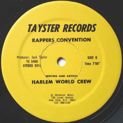 Harlem World Crew – Rappers Convention (VLS) (1980) (FLAC + 320 kbps)