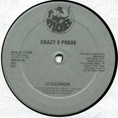 Crazy 8 Posse – La Cucaracha (VLS) (1988) (FLAC + 320 kbps)