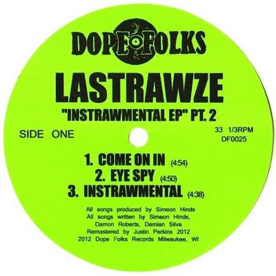 Lastrawze – Instrawmental EP Pt. 2 (Vinyl) (2012) (FLAC + 320 kbps)