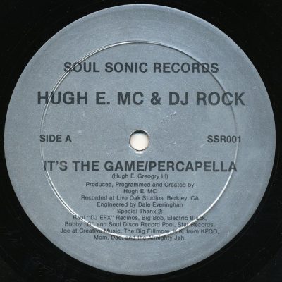 Hugh E. MC & DJ Rock – It’s The Game / The Beat Has Bass (VLS) (1988) (FLAC + 320 kbps)