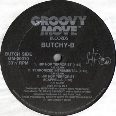 King Nice / Butchy-B – Rhythm & Rampage / Hip Hop Terrorist (VLS) (1989) (FLAC + 320 kbps)