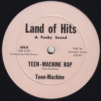 Teen-Machine – Teen-Machine Rap (VLS) (1980) (FLAC + 320 kbps)