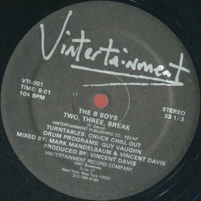 The B Boys – Two, Three, Break (VLS) (1983) (FLAC + 320 kbps)