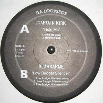 Captain Kirk / Blaakarme – Hold Me / Low Budget Silencer (VLS) (1996) (FLAC + 320 kbps)