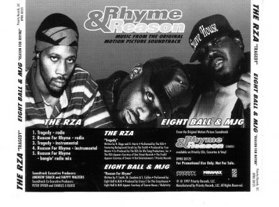 RZA / Eightball & MJG – Tragedy / Reason For Rhyme (Promo CDS) (1997) (FLAC + 320 kbps)