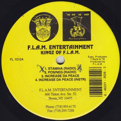 Kingz Of F.L.A.M. – Stamina (VLS) (1995) (FLAC + 320 kbps)