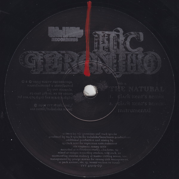 Mic Geronimo The Natural (Remixes) (VLS) (1995) (FLAC + 320 kbps)