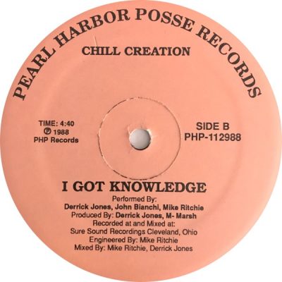 Chill Creation – Goin Against The Grain / I Got Knowledge (VLS) (1988) (FLAC + 320 kbps)