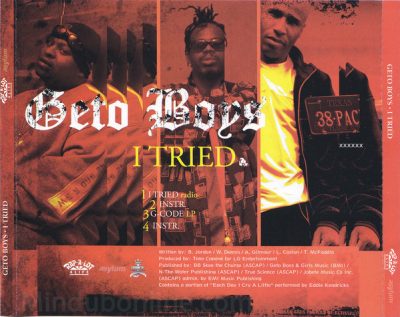 Geto Boys – I Tried (Promo CDS) (2004) (320 kbps)