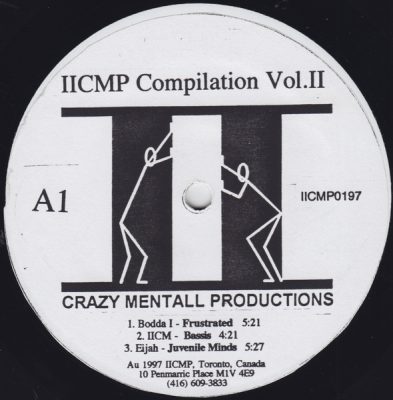 VA – II Crazy Mentall Productions: IICMP Compilation Vol. II (Vinyl) (1997) (FLAC + 320 kbps)