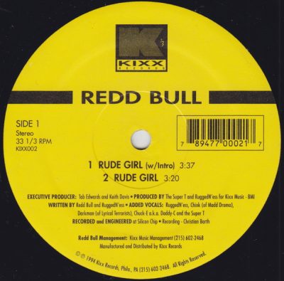 Redd Bull – Rude Girl (VLS) (1994) (FLAC + 320 kbps)