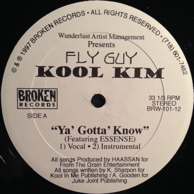 Fly Guy Kool Kim – Ya’ Gotta’ Know (VLS) (1997) (320 kbps)