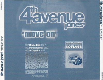 4th Avenue Jones – Move On (Promo CDS) (2002) (FLAC + 320 kbps)