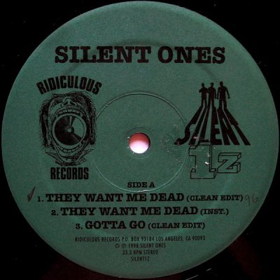 Silent Ones – They Want Me Dead (VLS) (1998) (FLAC + 320 kbps)
