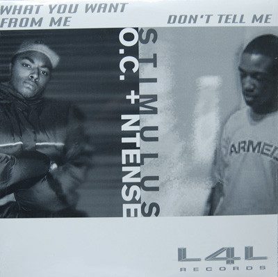O.C. & Ntense Reese / Stimulus – What You Want From Me / Don’t Tell Me (VLS) (2001) (FLAC + 320 kbps)