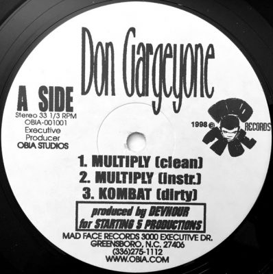 Don Gargeyone – Multiply EP (Vinyl) (1998) (FLAC + 320 kbps)